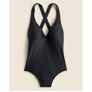 J. Crew Black Women's One Piece Swimsuit